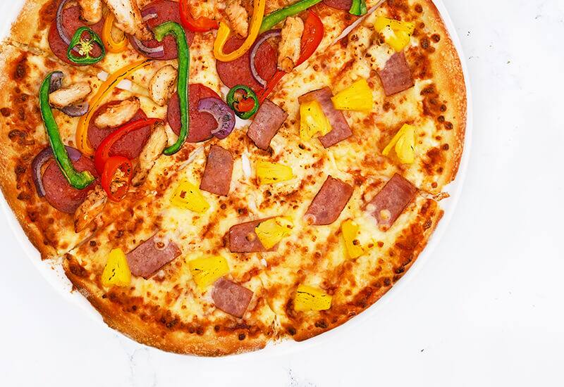 Half Half Pizza Domino's Pizza