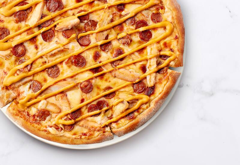 Pizza Meaty Andalouse