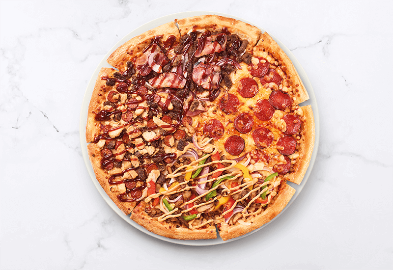 XXL Quattro Meatlovers Domino's Pizza