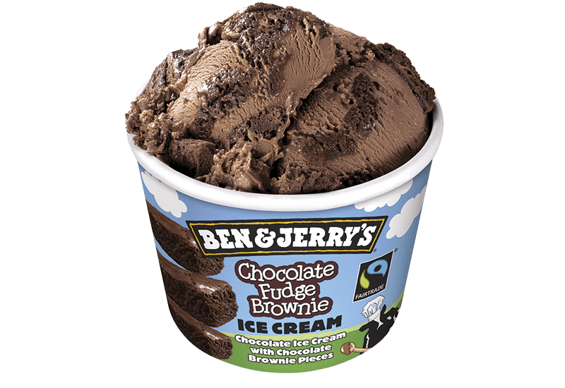 150 ml B&J Chocolate Fudge Brownie Domino's Pizza