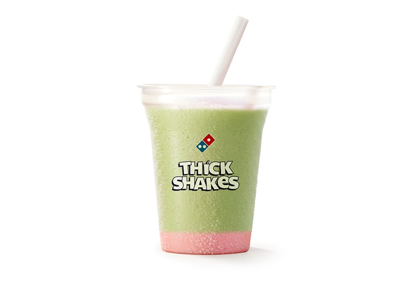 thick shake matcha strawberry