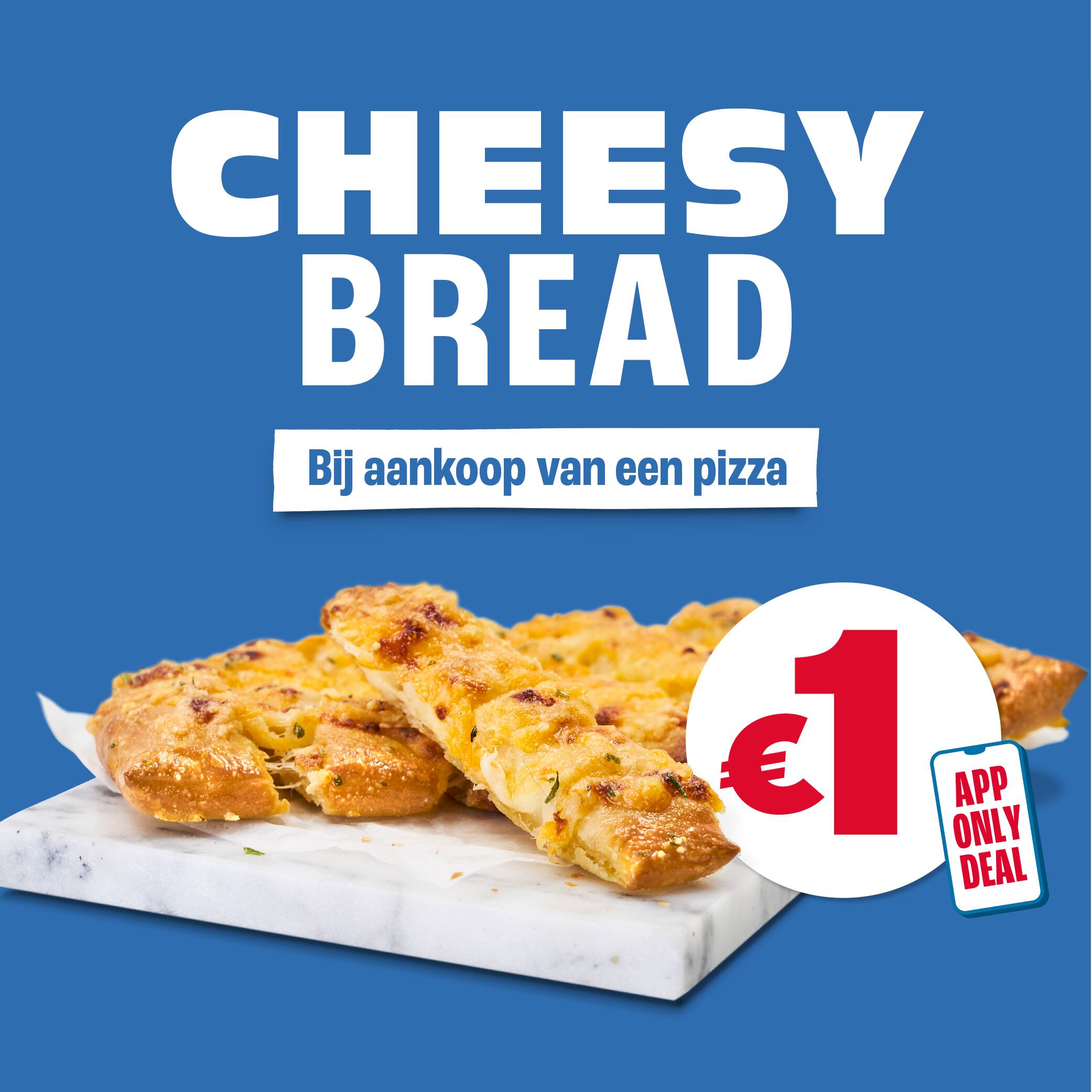 Cheesybread for 1€
