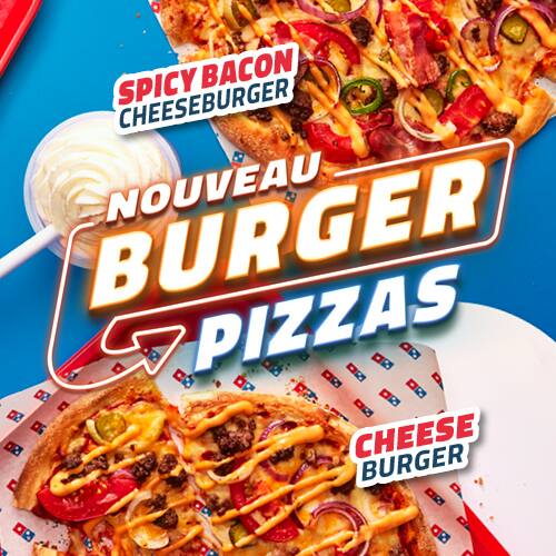 burger pizzas