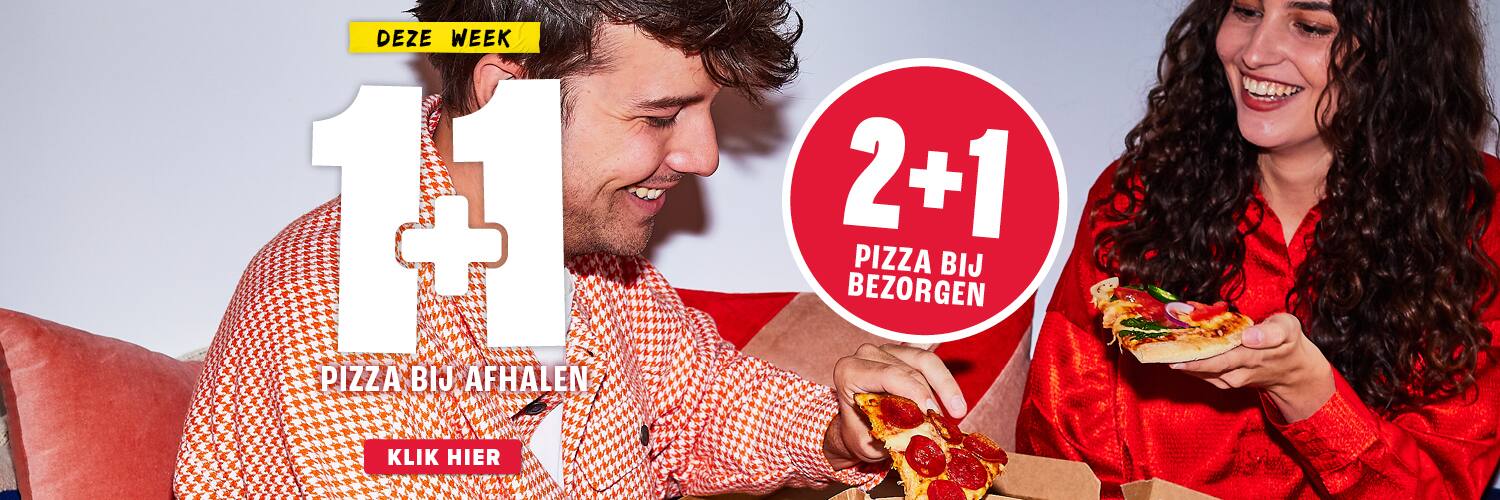 Gratis pizza's bij Domino's