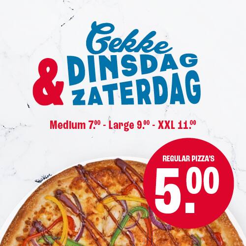 Gekke dinsdag & zaterdag