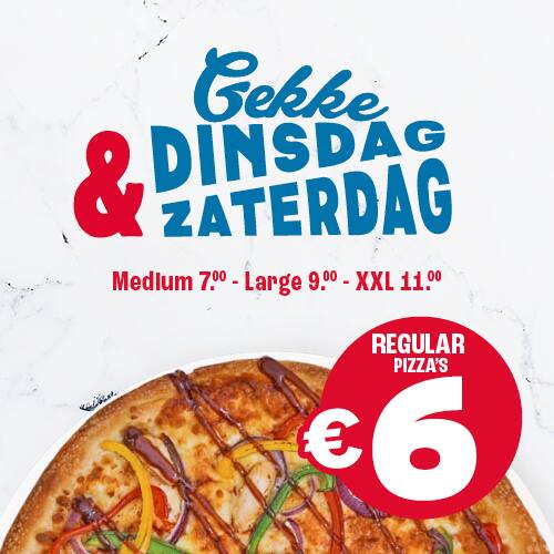 Scheermes Verdeelstuk server Domino's Pizza - Acties, aanbiedingen en kortingen bij Domino's Pizza