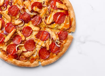 Pizza maple chicken